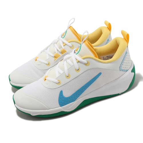 

Детские молодежные волейбольные кроссовки Nike Omni Multi-Court GS White Baltic Blue FJ7719-141, Белый, Omni Multi-court Gs