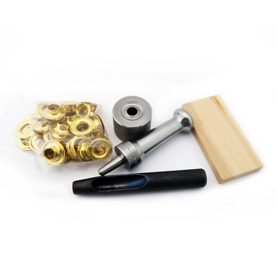 C.S. Osborne Home Grommet Kit K235-4, 1/2'' Hole, Made In USA