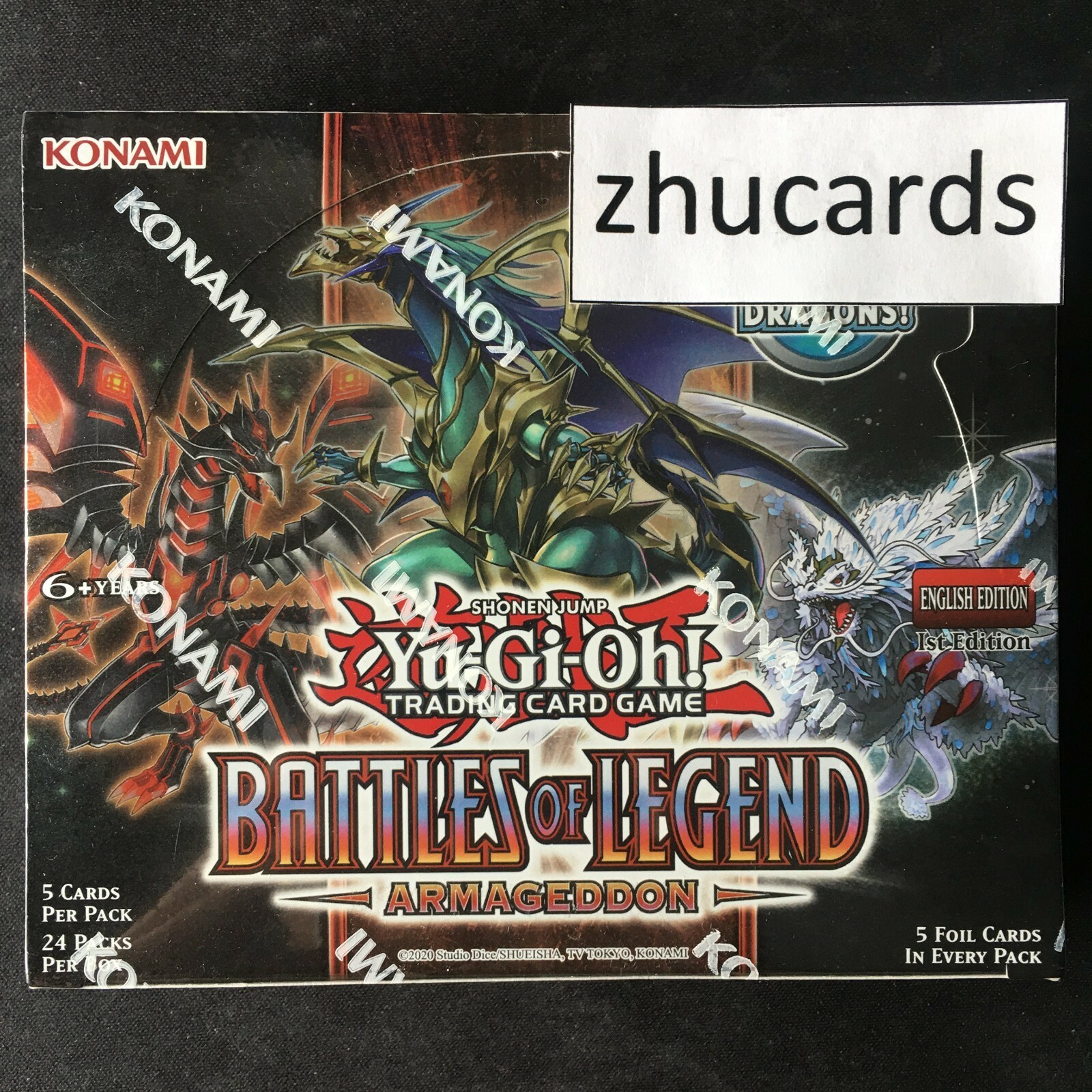 EU英語版】BATTLES OF LEGEND ARMAGEDDON （Yu-Gi-Oh Battles of