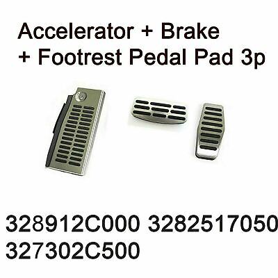 Accelerator Pedal Pad 3p For 2001-2008 Hyundai Tiburon Genuine OEM MANUAL Brake Accelerator Pedal Pad 3p For 2001-2008 Hyundai Tiburon Genuine OEM MANUAL Brake