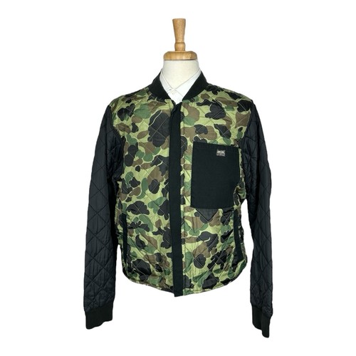 Denim Supply Ralph Lauren Mens Quilted Camo Bomber Jacket