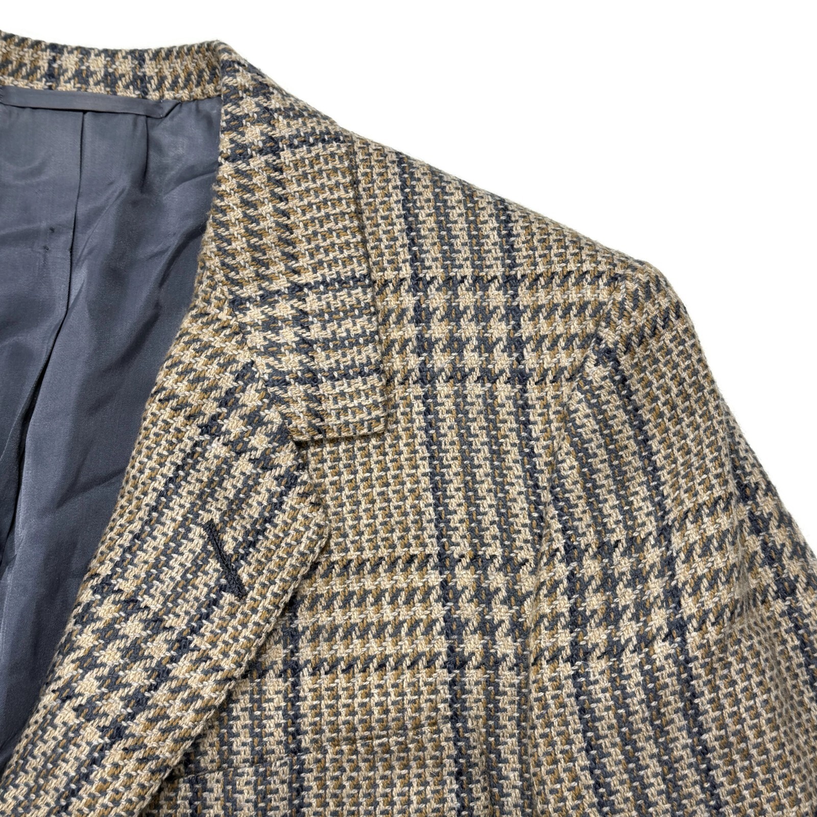 Oxxford Clothes Blazer Mens 41 Gotham Cashmere Plaid