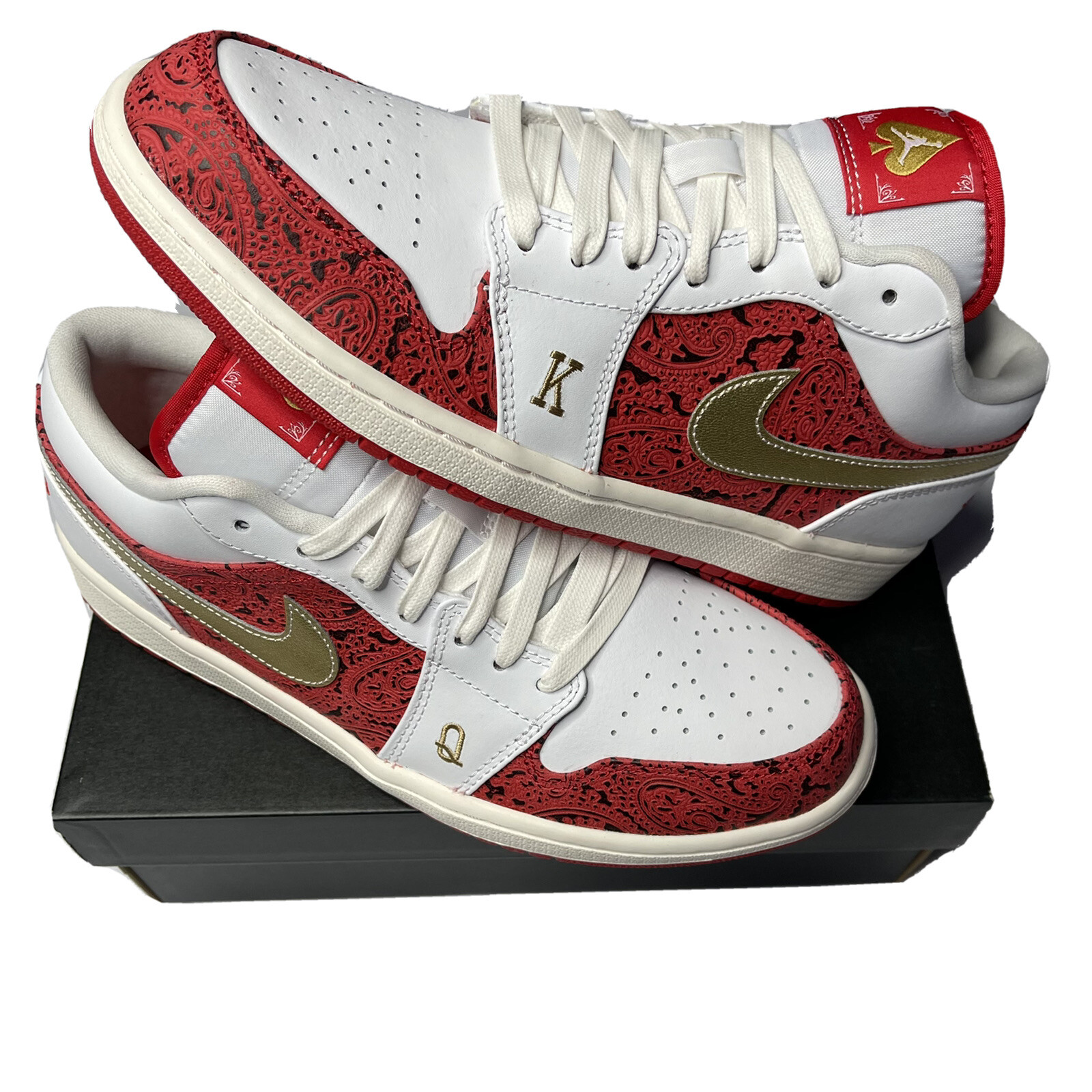 air jordan low 1 spades