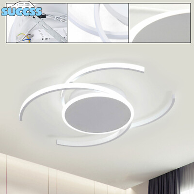 Modern LED Ceiling Light Flush Mount Lamp Home Office Lighting Fixture 110V New