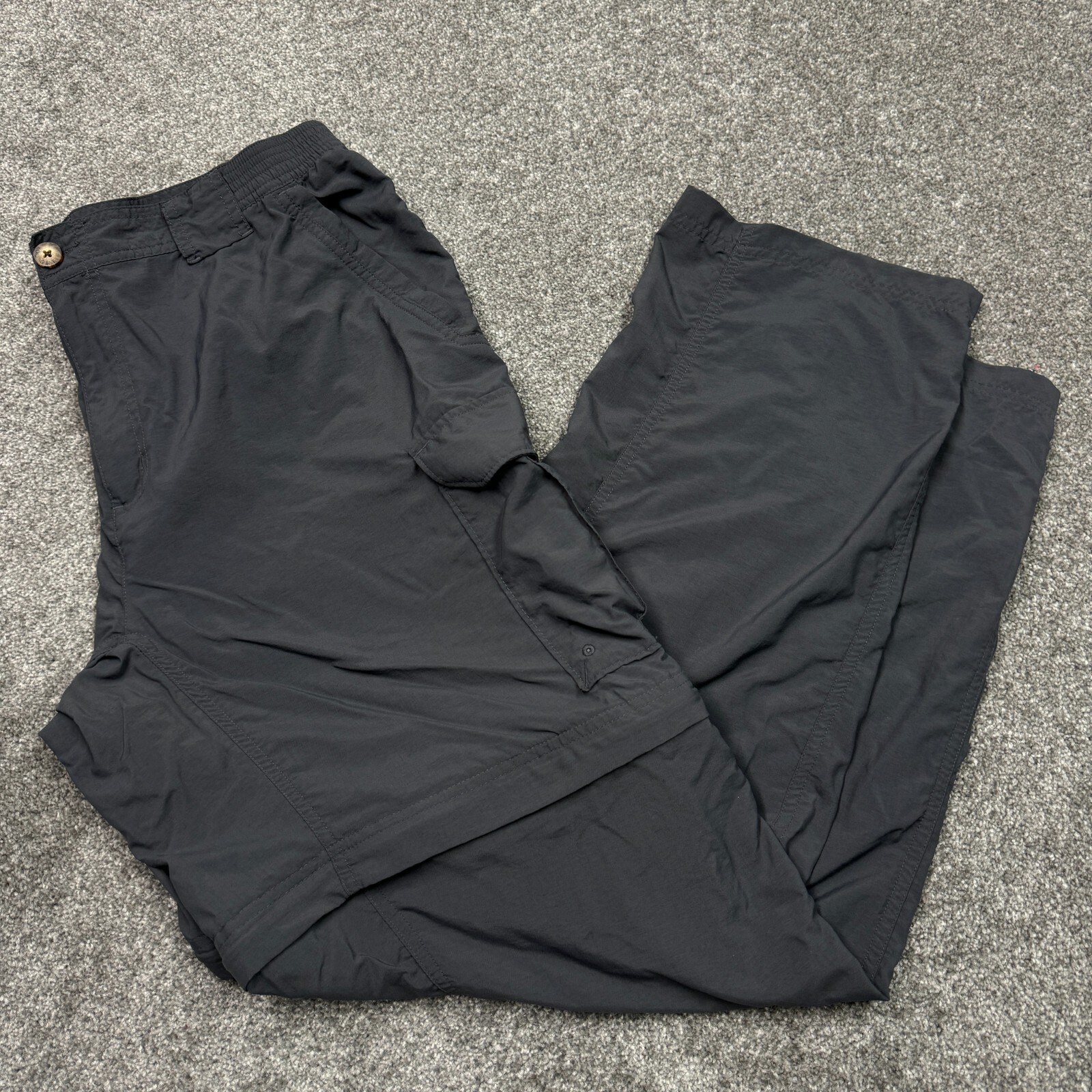 Columbia Pants Men Large Gray Hike Climb Outdoor Zip Off
