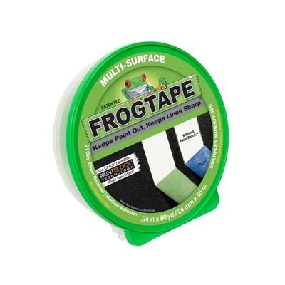 FROGTAPE 1358463 Multi-Surface Painter's Tape with PAINTBLOCK, Medium Adhesio...