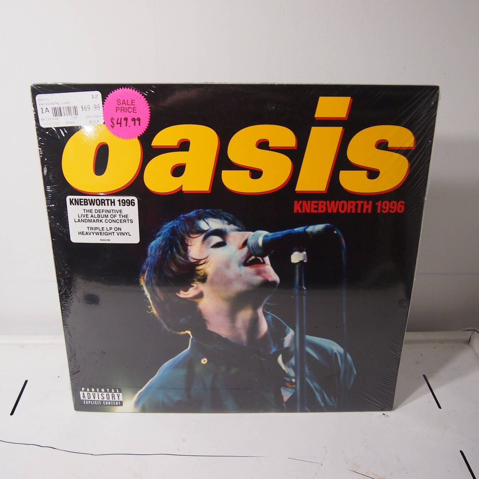 Oasis Knebworth 1996 新品 未開封 レコード Oasis Knebworth 1996 SEALED 3X LP VINYL ALBUM | eBay