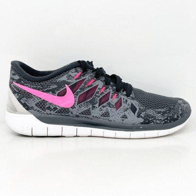 

Nike Womens Free 5.0 Print 705347-061 Серые кроссовки для бега, размер 8,5, Серый, Free 5.0 Print