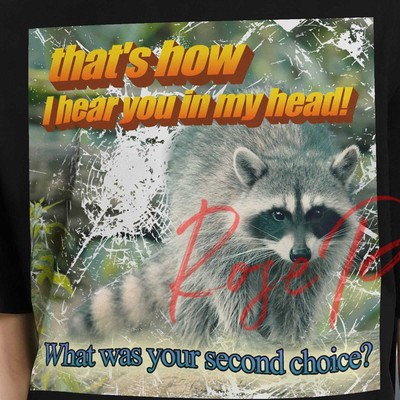 That s For When Things Get Really Hardcore Unisex T-shirt - Opposum Meme, Raccoo