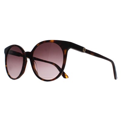 Pre-owned Gucci Sunglasses Gg0488s 002 Dark Havana Brown Gradient