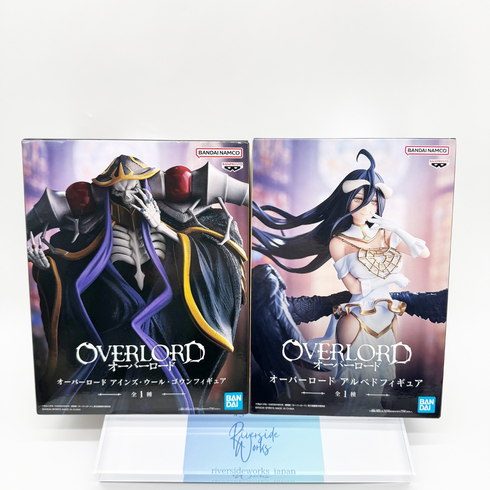 OVERLORD Figure 20cm set new Ainz Ooal Gown Albedo 49 JP | eBay