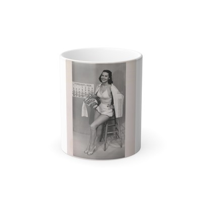 Penny Duncan #59 (Vintage Female Icons) Color Changing Mug 11oz