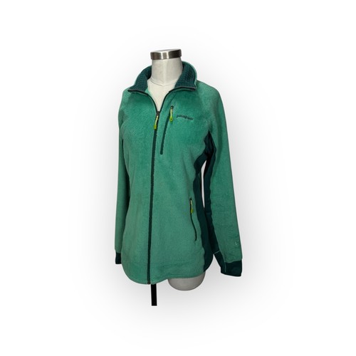 Patagonia R2 Green Aquastone Full Zip Fleece Jacket Womens Large
