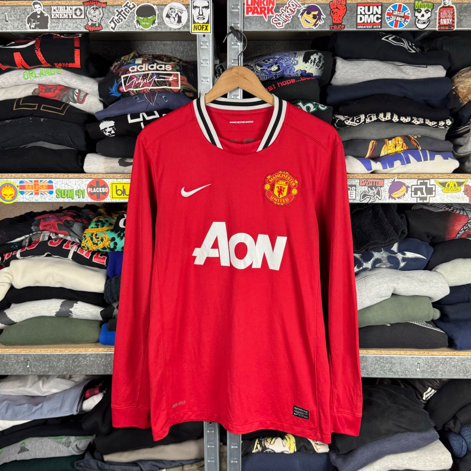MANCHESTER UNITED 2011 2012 HOME FOOTBALL SHIRT SOCCER