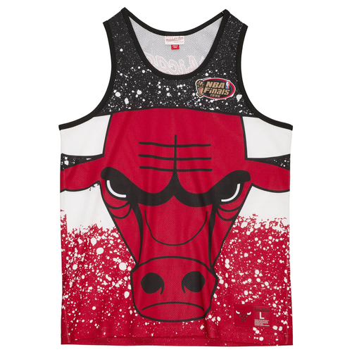 Сетчатая майка Mitchell & Ness Scarlet NBA Chicago Bulls Jumbotron