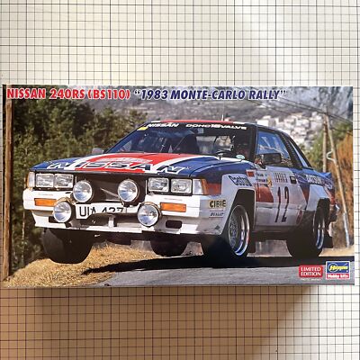 Hasegawa 1/24 Nissan 240RS (BS110) 1983 Monte Carlo Rally