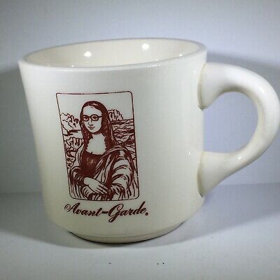 Mona Lisa Wearing Glasses “Avant-Garde” Mug  Coffee Tea Cup