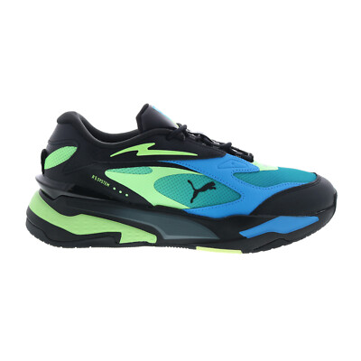 Puma RS-Fast Ls 38570701 Мужские синие кожаные кроссовки Lifestyle