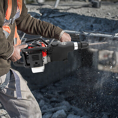 32.6CC 2 Stroke Gasoline Jack Hammer Concrete Breaker Drill