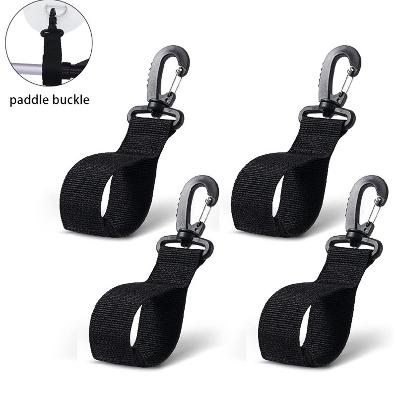 Kayak Paddle Keeper Snap Clip Webbing Buckle Universal Boat Paddle Clip