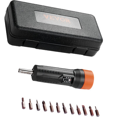 VEVOR Torque Screwdriver 1/4'' Range 10-70 in/lb w/ 1 in-lb Increment View Window