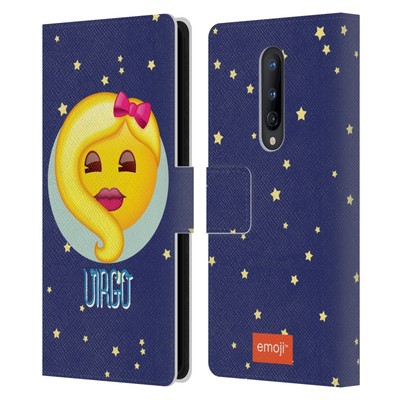 OFFICIAL emoji  ZODIAC SIGNS LEATHER BOOK WALLET CASE COVER FOR ONEPLUS PHONES