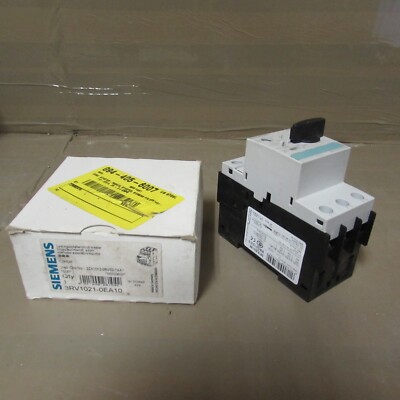 SIEMENS SIRUS 3RV1021-0EA10 MANUAL MOTOR STARTER! NIB! MAKE OFFER!!