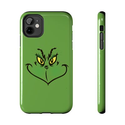 Grinchy Tough iPhone Case (11, 12, 13, 14 )