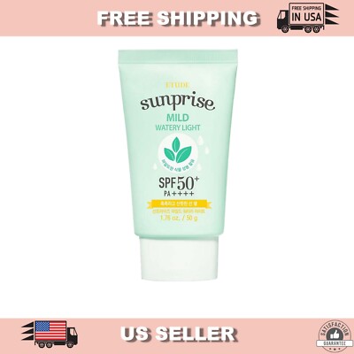 Etude House Sunprise Mild Light Sun Sunblock Sunscreen SPF50+ PA+++ [US SELLER]