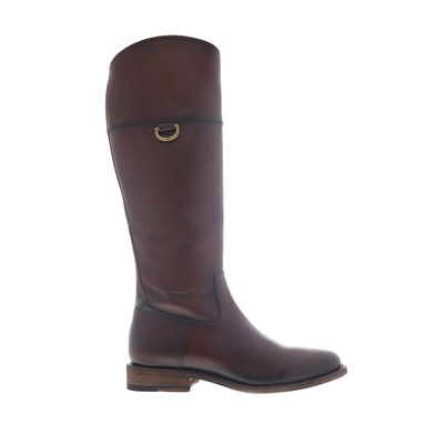 

Frye Jayden D Ring 75419 Женские коричневые кожаные сапоги до колена на молнии 7,5, Коричневый, Frye Jayden D Ring