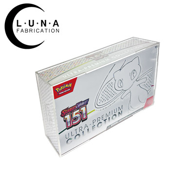 Acrylic Display Case for Pokemon 151 Scarlet & Violet UPC