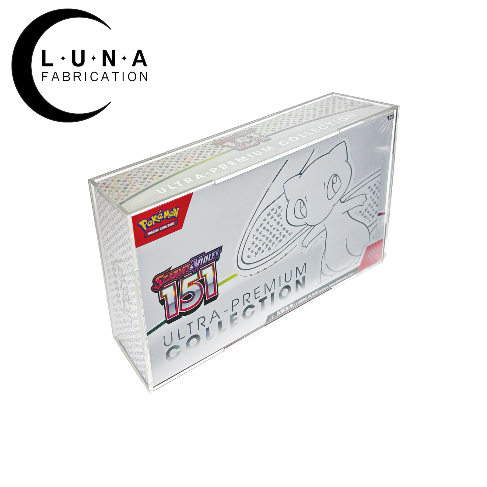 Acrylic Display Case for Pokemon 151 Scarlet & Violet UPC