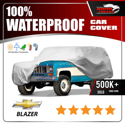 Chevrolet Blazer 6 Layer Waterproof Car Cover 1969 1970 1971 1972 1973 1974