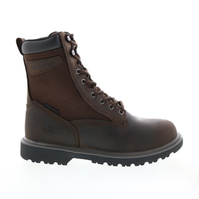 

Мужские коричневые рабочие ботинки Wolverine Floorhand с изоляцией 8 дюймов W220031, Коричневый, Wolverine Floorhand Waterproof Insulated 8"