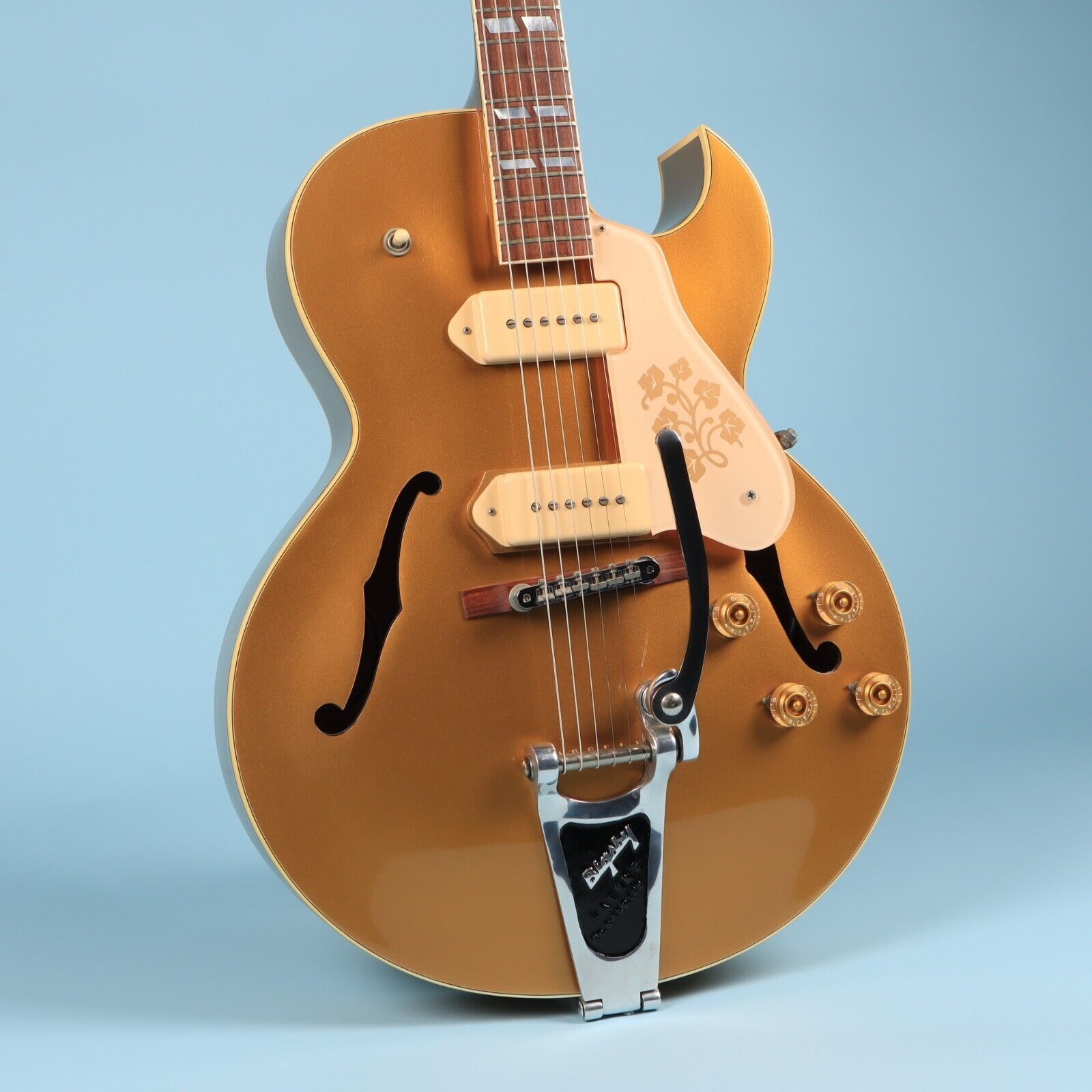 1992 Gibson ES-295 Gold Bullion Reissue Electric Guitar | eBay