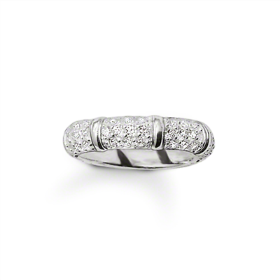 SALE Thomas Sabo Sterling Silver Bamboo Style Ring 179.40 eBay