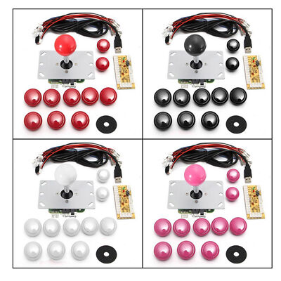 Game DIY Arcade Set Kits Replacement Parts USB Encoder PC Joystick Buttons A3GS