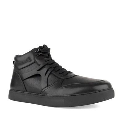 Fregatta Stockholm Men's Black Leather Ankle Boots Casual FRE3969-25205BLK