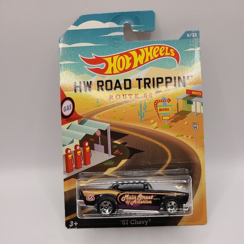 2013 Hot Wheels HW Road Trippin' Route 66 '57 Chevy SWEETEST