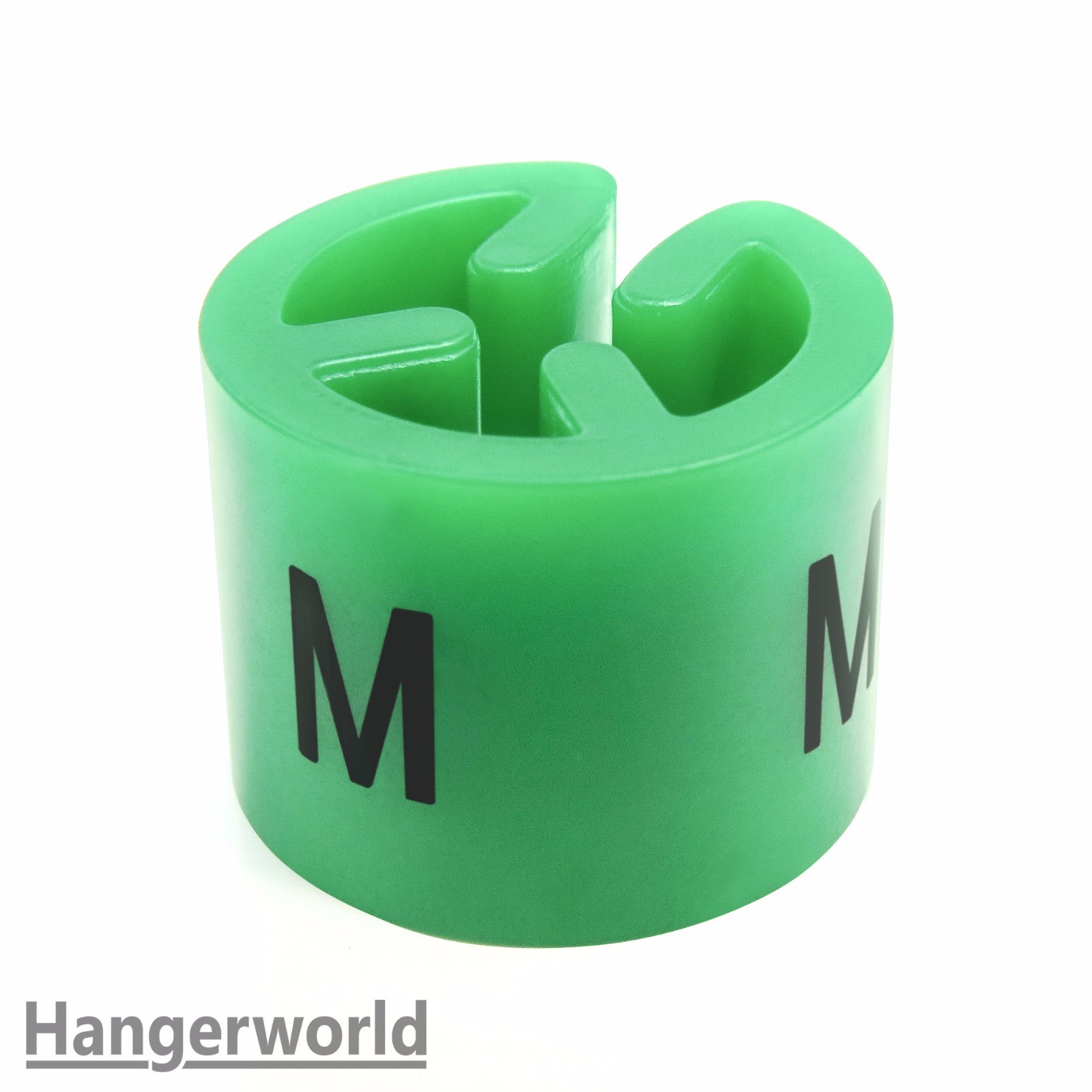 Hangerworld™ Coloured Size Cubes Retail Clothes Hanger Marker Tags S M