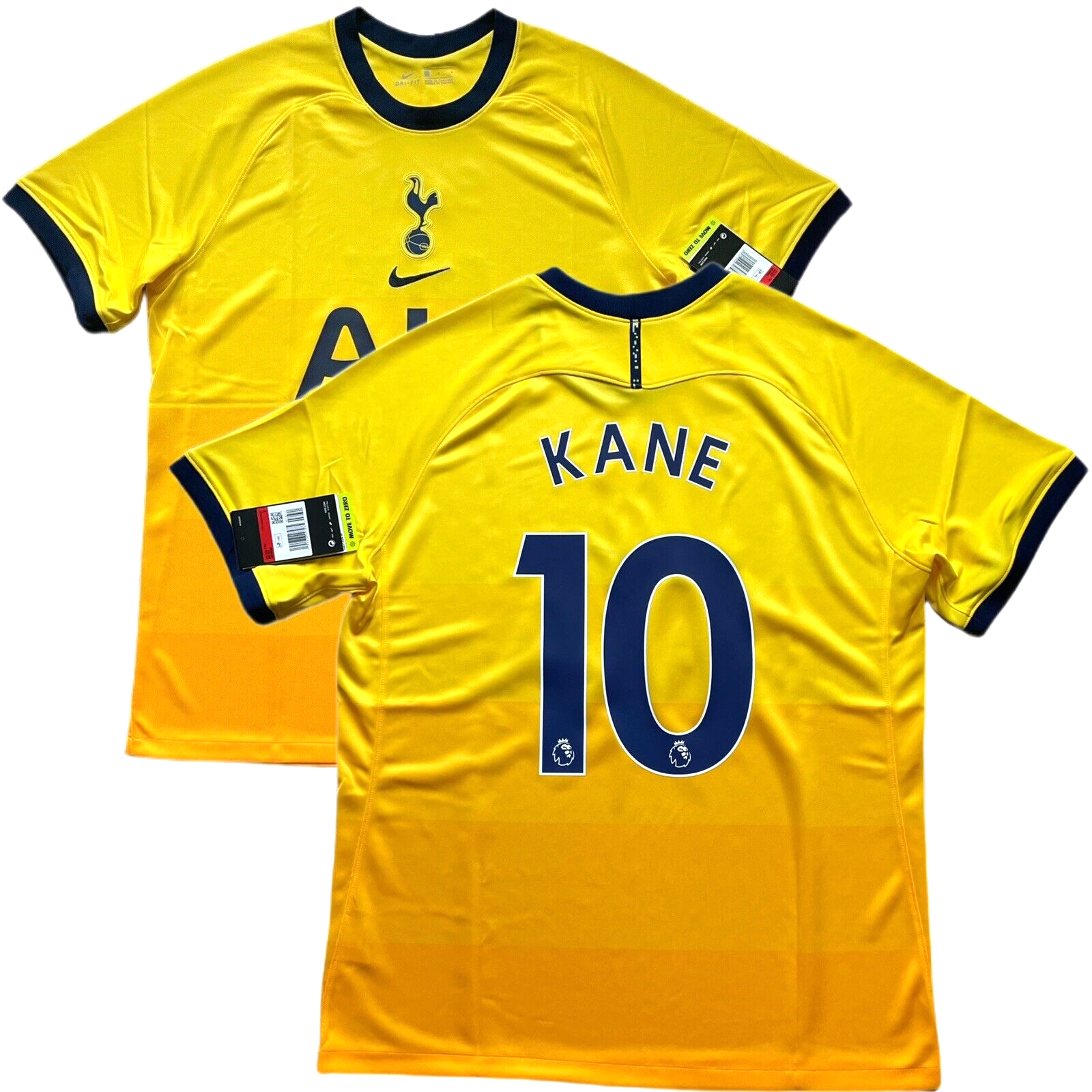 2020/21 Tottenham Spurs Third Jersey #10 KANE Large Nike Soccer