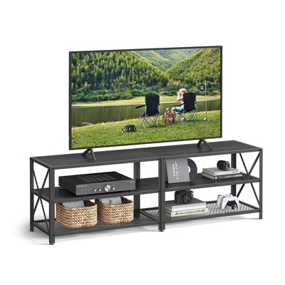 TV Stand, TV Console for TVs Up to 70 Inches, TV Table, 63 I