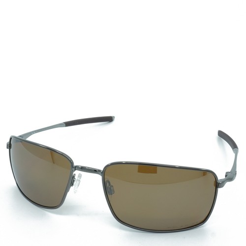 [OO4075-06] Mens Oakley Square Wire Polarized Sunglasses