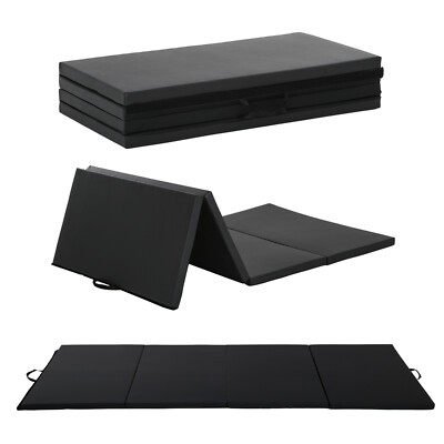 All color 4''x8''x2'' Thick Folding Panel Gymnastics Mat Gym Fitness Exercise Mat
