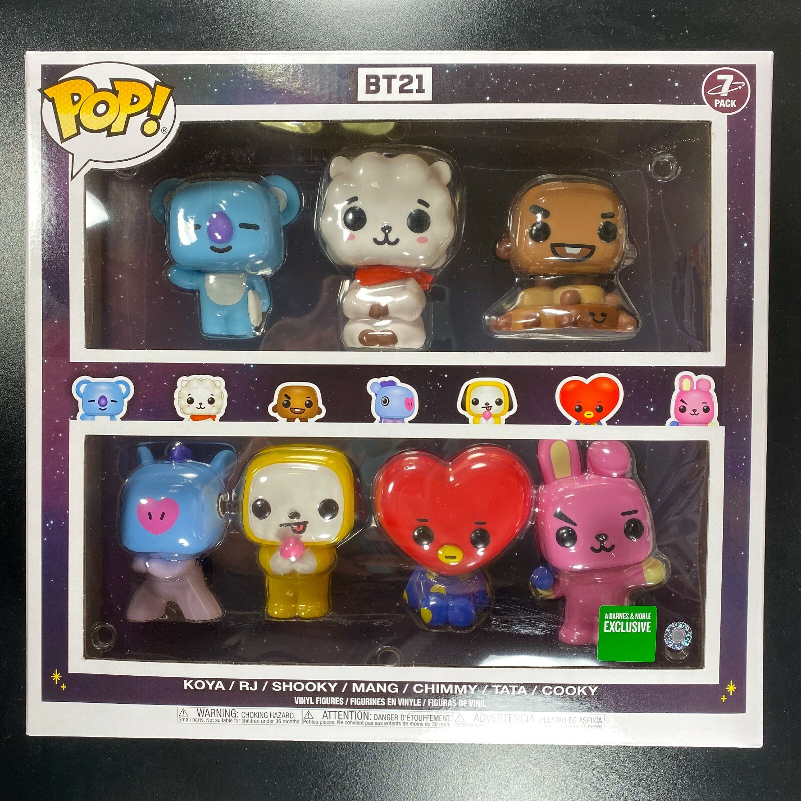Funko Pop Bt21 7 Pack Bts Barnes Noble Exclusive Ebay