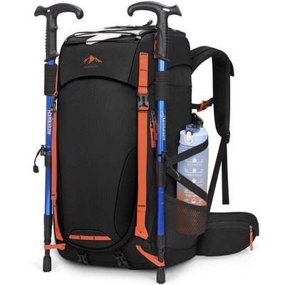 RAINSMORE Zaino Trekking 40 Litri Uomo e Donna Impermeabile Zaino Montagna con C