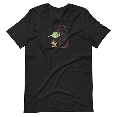The Empire Hugs Back - Yoda & Darth - Unisex T-Shirt - Designed with ❤︎ in Cali
