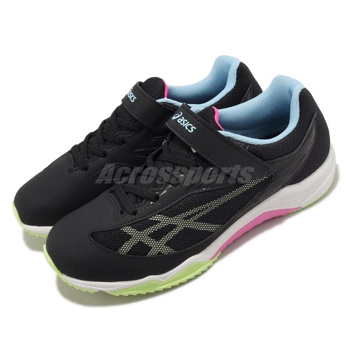 Детские кроссовки для бега Asics LazerBeam SI-MG Wide Black Light Yellow 1154A160-002