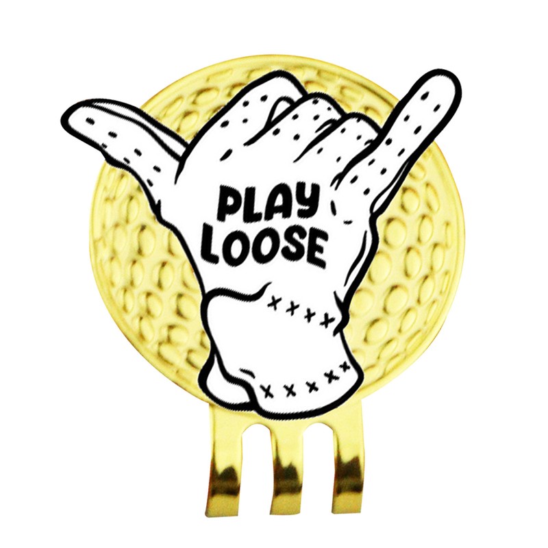 Golf Hat Clip Ball Marker Magnetic Creative Positioning Mark Special Gesture Dec