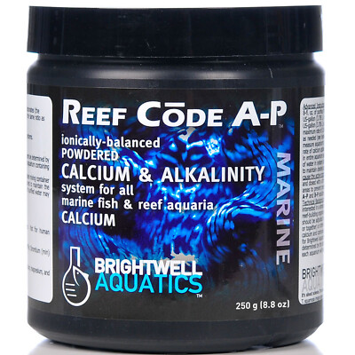 Brightwell Aquatics Reef Code A-P 250 grams Calcium Powder Aquarium Supplement